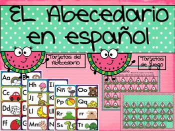 El Abecedario en Español / Spanish ABC by Miriam Galusha | TpT