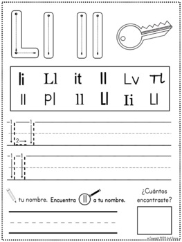 El Alfabeto SPANISH Letter Recognition Worksheets A to Z by Just Gracie
