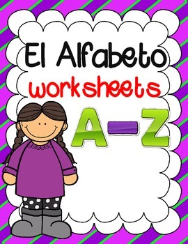 Preview of El Alfabeto | Spanish Letter Recognition Worksheets