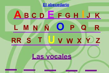 Preview of El Alfabeto for Promethean