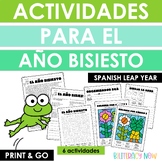 El Año Bisiesto | Spanish Leap Year Activities