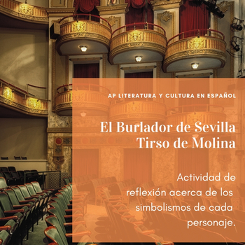 Preview of AP Spanish Literature "El Burlador de Sevilla" personajes y simbolismos