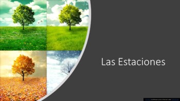 Preview of El Calendario, Los Dias y El Tiempo-Spanish Calendar/Days of the Week/Weather