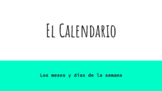 El Calendario-Spanish Calendar GOOGLE SLIDES