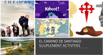 Preview of El Camino de Santiago Supplement Activities for Spanish Class