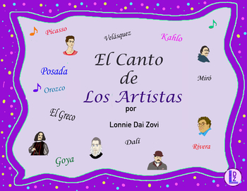 Preview of El Canto de los Artistas - MP3 ,PDF in zip file