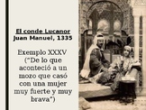 El Conde Lucanor (AP Spanish Literature - Ficha) Powerpoin