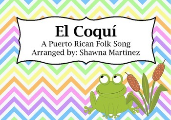 Preview of "El Coqui" a Puerto Rican Folk Song