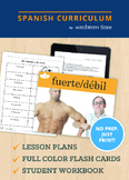 El Cuerpo - 1 Week of Teacher Lesson Plans with Flash Cards