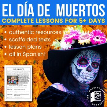 Preview of El Día de Muertos Day of the Dead Readings and more in Spanish