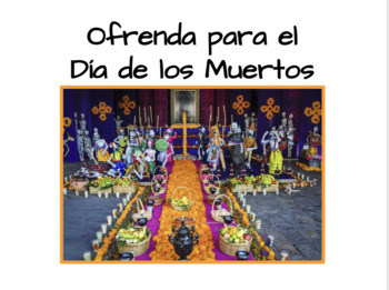 Preview of El Día de los muertos - Day of the Dead Ofrenda Project and Music Madness Bundle
