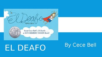 Preview of El Deafo Slide Show - Brief Intro for Elementary Students