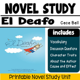 El Deafo by Cece Bell Novel Study Complete