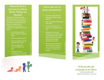 El Desarollo del Lenguaje en los Niños: Spanish Brochure for Parents
