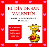 El Día de San Valentín: Spanish Valentine's Day Games and 