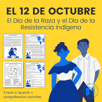 Preview of El 12 de octubre / Día de la Raza readings & activities in Spanish