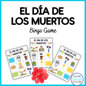 Preview of Day of the Dead in Spanish - El Día de los Muertos Bingo Game
