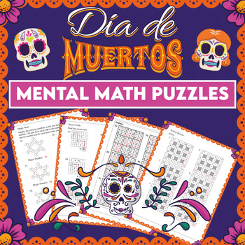 Preview of El Día de los Muertos | Day of the Dead Activity Set NO PREP Fun Brain Games