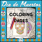El Día de los Muertos Day of the Dead Coloring Pages