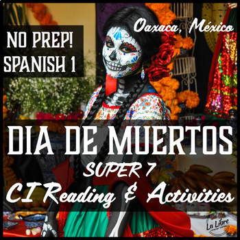 Preview of El Día de los Muertos Activities | Day of the Dead Reading