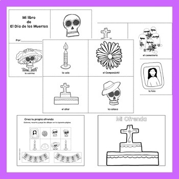 El Día de los Muertos / Day of the Dead {Mini-Book} by Fun for Spanish ...