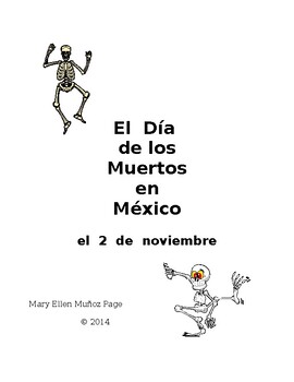 Preview of El Dia de los Muertos en Mexico (espanol)  (revised)