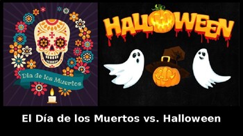 Preview of El Día de los Muertos vs. Halloween (Products, Practices, & Perspectives!)