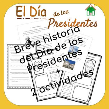 Preview of El Día de los Presidentes