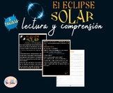 El Eclipse Solar Pasaje de lectura | Solar eclipse lectura