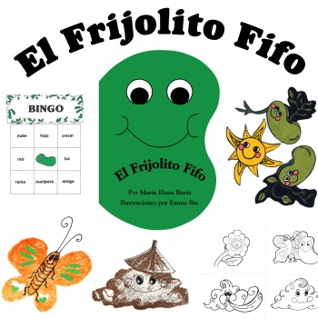 Preview of El Frijolito Fifo: El Estudio del Crecimiento de las Plantas (Common Core)