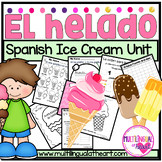 El Helado "Me gusta" Ice Cream Lesson Activity Set in Spanish