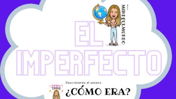Preview of El Imperfecto: Grammar & Speaking Prompts
