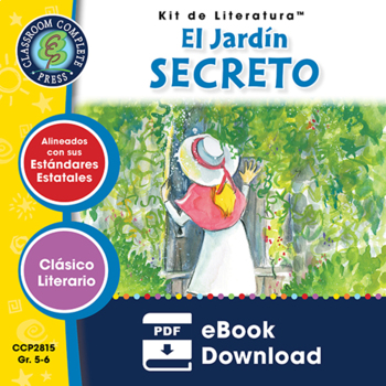 Preview of El Jardín Secreto - Kit de Literatura Gr. 5-6