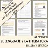 El Lenguaje y La Literatura - Belleza y Estética - AP Span