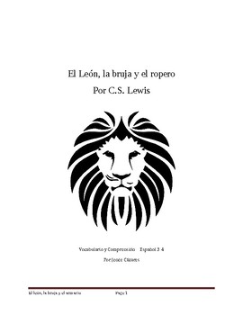 Preview of El Leon, la bruja y el ropero (The Lion, the Witch and the Wardrobe)