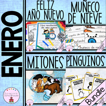 Preview of Enero Bundle Spanish