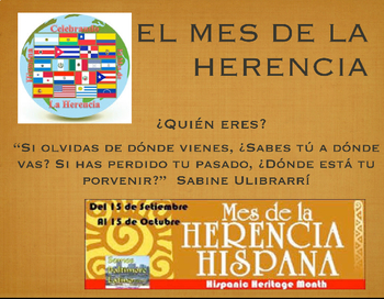 Preview of El Mes de la Herencia Hispana
