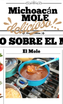 Preview of El Mole- Assignment