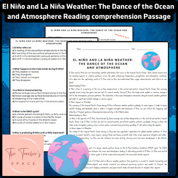 Preview of El Niño and La Niña Weather: The Dance of the Ocean and Atmosphere Reading Co...