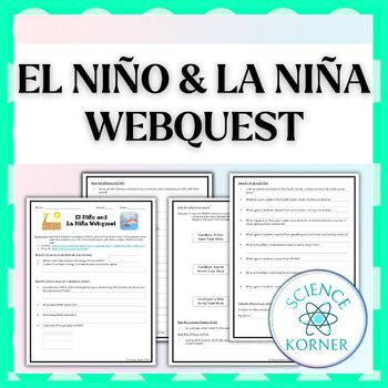 Preview of El Niño and La Niña Interactive Webquest | Global Air Conditioning