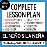 El Nino and La Nina Lesson | Printable & Digital
