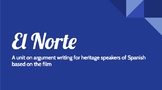El Norte Argumentative Writing Unit