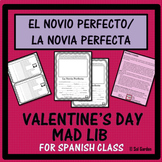 Valentine's Day for Spanish Class - El Novio Perfecto - Mad Lib