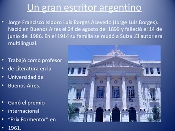 Jorge Luis Borges Worksheets Teaching Resources Tpt
