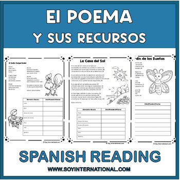 Preview of El Poema y sus recursos en español
