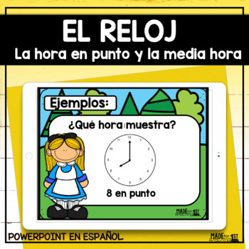 Preview of El Reloj - Spanish PowerPoint