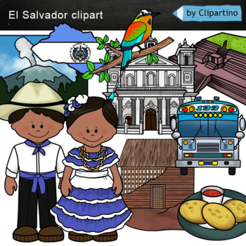 Preview of El Salvador Clip Art