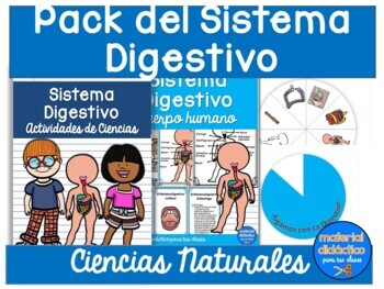 Preview of El Sistema Digestivo | Actividades, juegos y posters- Spanish  digestive system