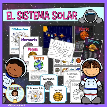 Preview of El Sistema Solar - Spanish Solar System Unit (El Espacio)