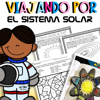 Preview of El Sistema Solar - hojas de actividades y láminas a color